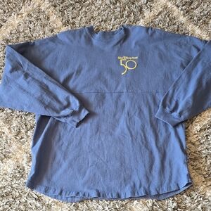 Disney Blue and Gold 50th Anniversary Shirt